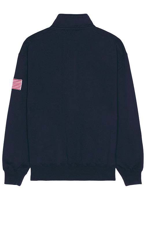 Shop Xlarge Xlla Half Zip Sweatshirt In 藏青色