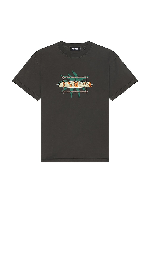 Shop Xlarge Pigment Dyed Stone Monument Tee In Charcoal