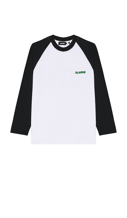 Xlarge Slanted Og Raglan Long Sleeve Tee In 블랙