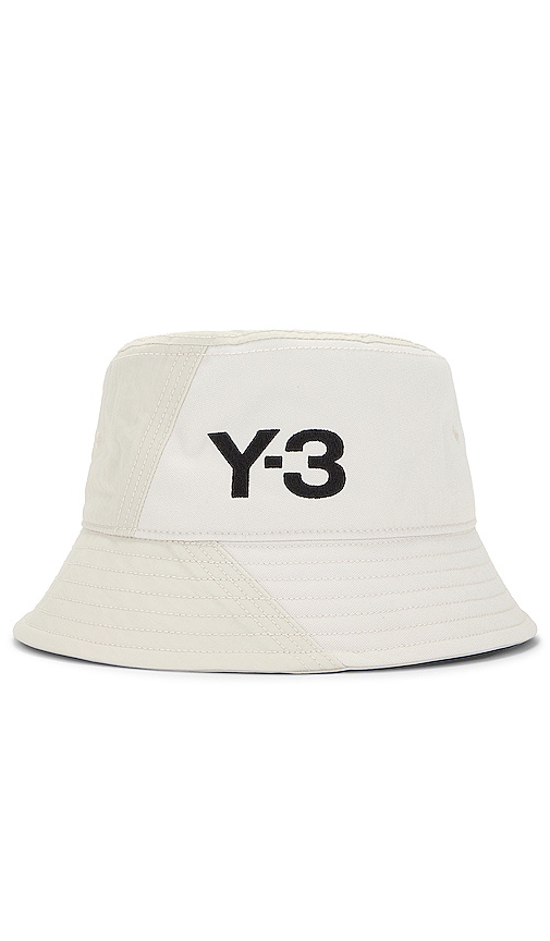 Y-3 Yohji Yamamoto Y-3 Bucket Hat in Talc | REVOLVE