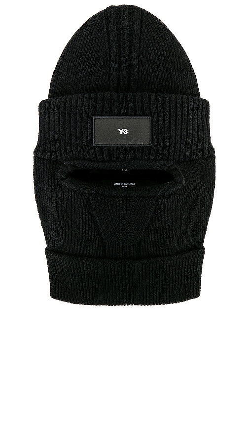 Y-3 Yohji Yamamoto Balaclava in Black | REVOLVE