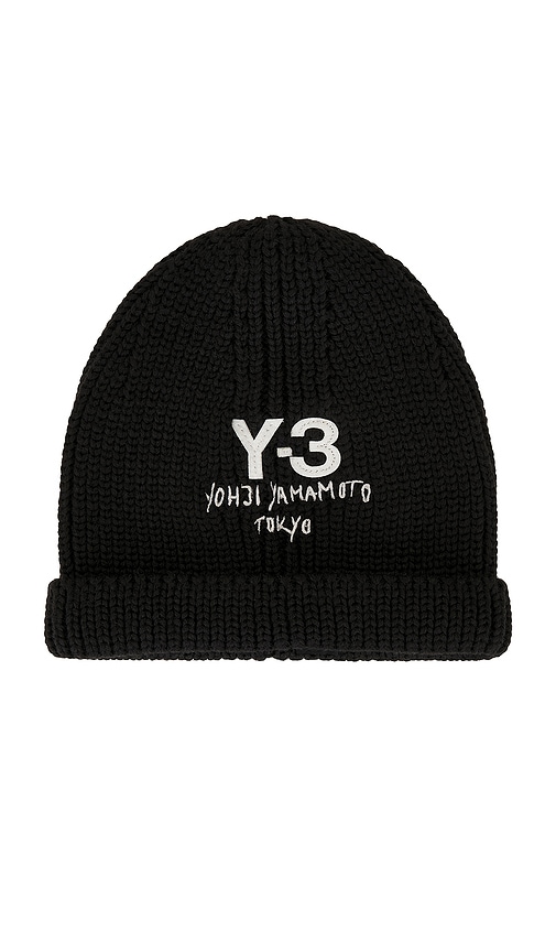 Y-3 Knit Beanie In Black