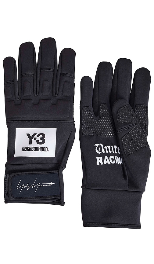 Y-3 Yohji Yamamoto X Nbhd Gloves In Black
