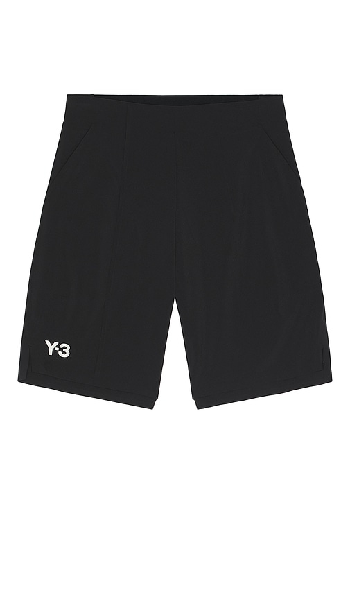 Y-3 Tennis Capsule Tennis Ergo Pro Shorts in Black
