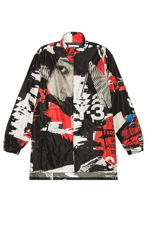 Y-3 Yohji Yamamoto CH1 Aop Long Track Jacket in Aop | REVOLVE