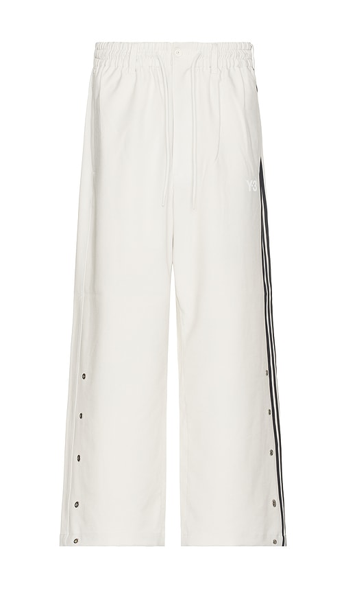 Shop Y-3 3 Stripes Pants In Orbit Grey