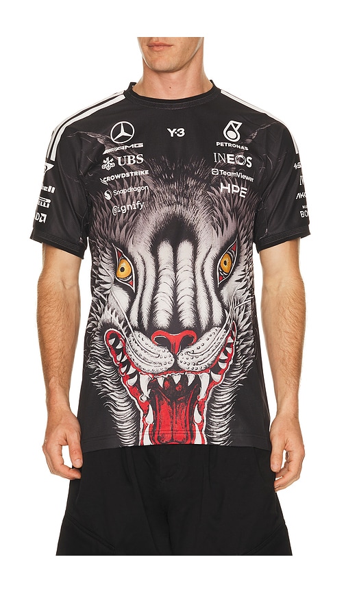 Y-3 x F1 Drvr Jersey in Black