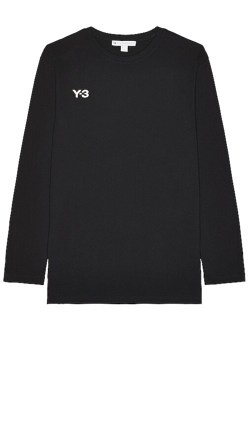 Y-3 U Gfx Ls Tee In Black | ModeSens