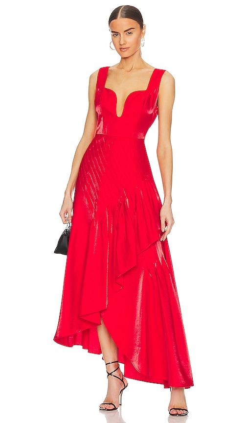 YAURA Anjola Dress in Red