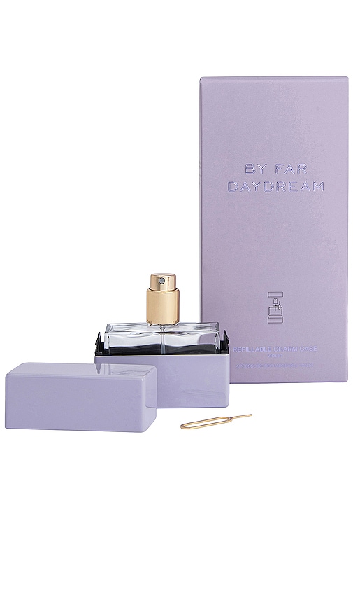 BY FAR Daydream Refillable Charm Case in Violet