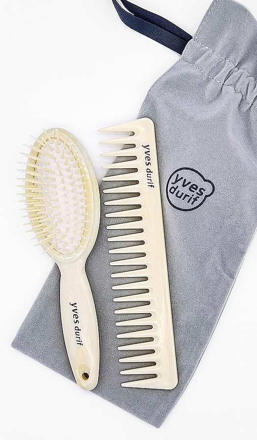 Shop Yves Durif Petite Brush & Comb Set In Beauty: Na