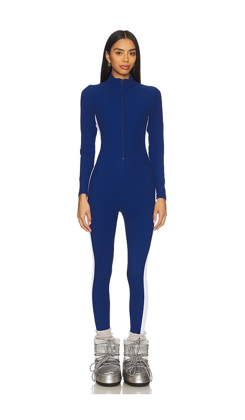 Year Of Ours Thermal Longsleeve Ski Onesie In Multi