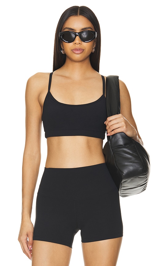YEAR OF OURS Studio Bralette in Black