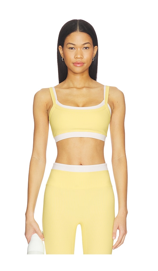 YEAR OF OURS Ribbed Layered Bralette