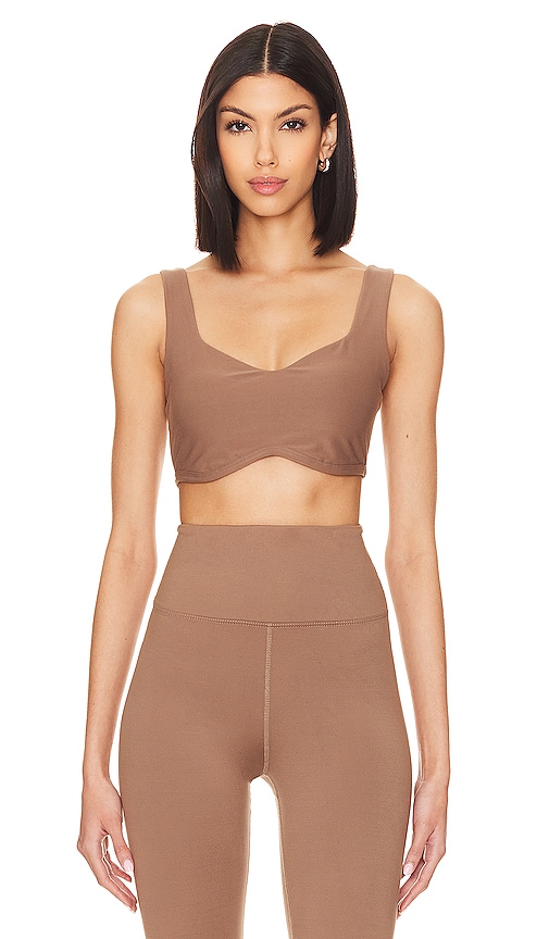 Shop Year Of Ours Isadora Bra In Taupe