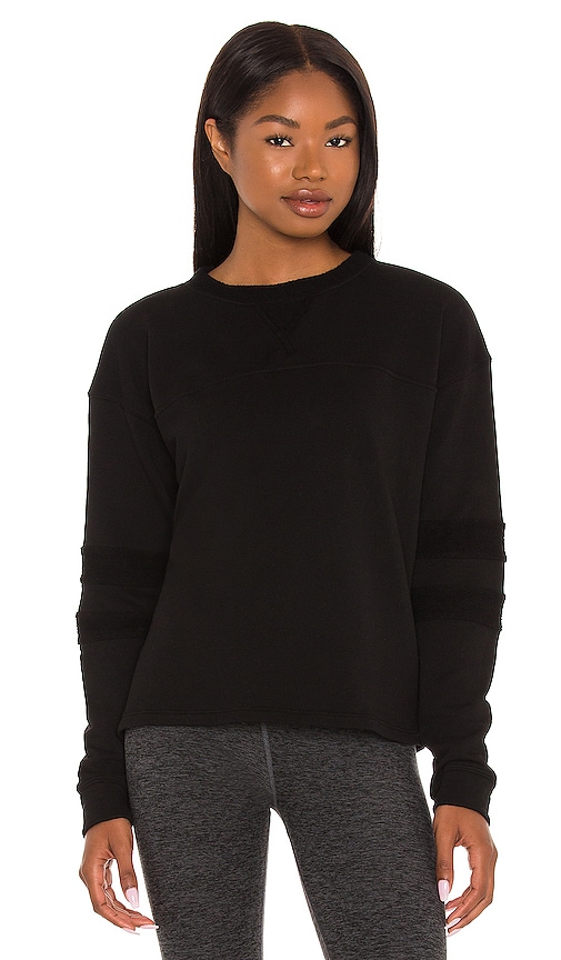 YEAR OF OURS Varsity Sweater in Black | REVOLVE