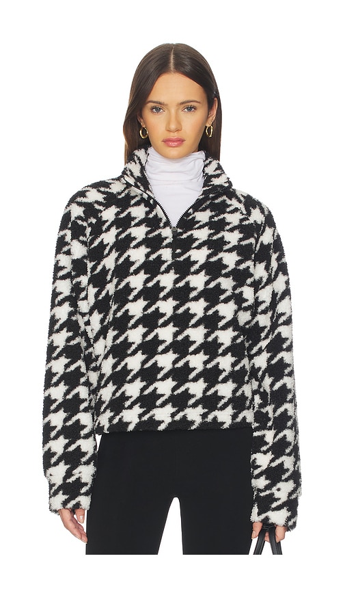 Year Of Ours Lucia Half Zip Sweatshirt In Multi