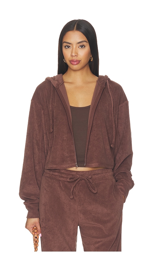 Terry Classic Zip Up Sweatshirt