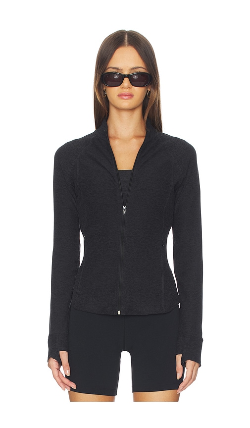 Year Of Ours Stretch Gym Jacket In Black