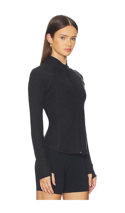 Year Of Ours Stretch Gym Jacket In Black