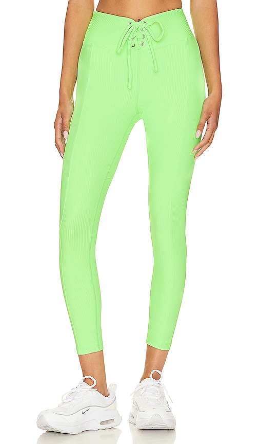 Year Of Ours Ribbed Football Legging In Green