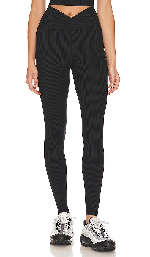 Year Of Ours Ribbed Veronica Legging In Black