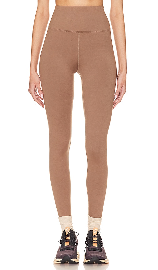 Shop Year Of Ours Stretch Sculpt High Legging In Taupe