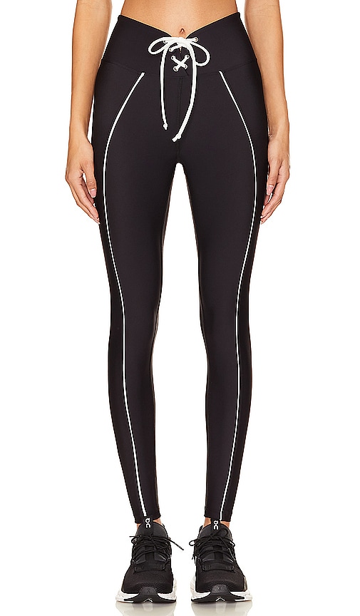 Year Of Ours The Field Legging In Black & White