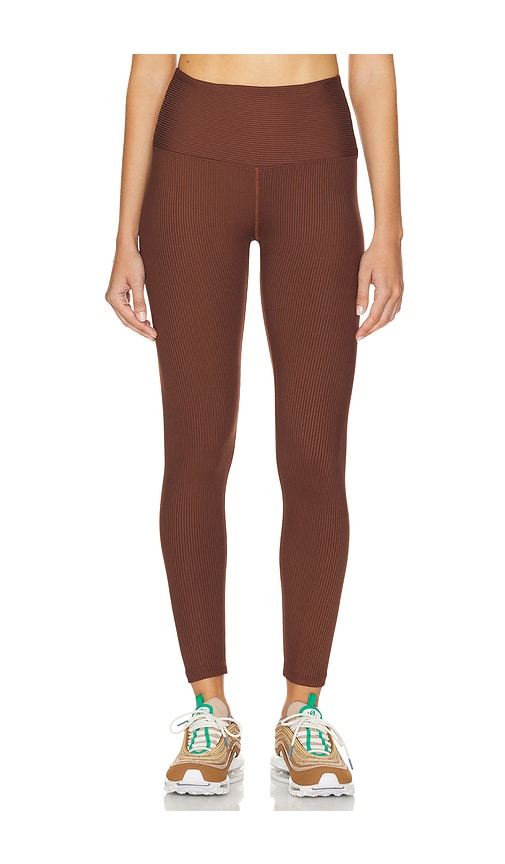 Shop Year Of Ours Ribbed Legging In Cappuccino