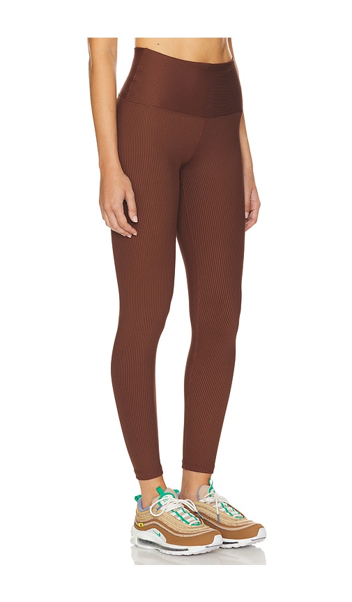 Shop Year Of Ours Ribbed Legging In Cappuccino