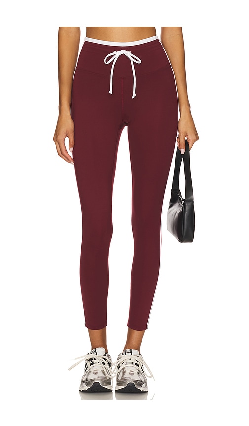 Year Of Ours Sport Sprint Legging In Burgundy