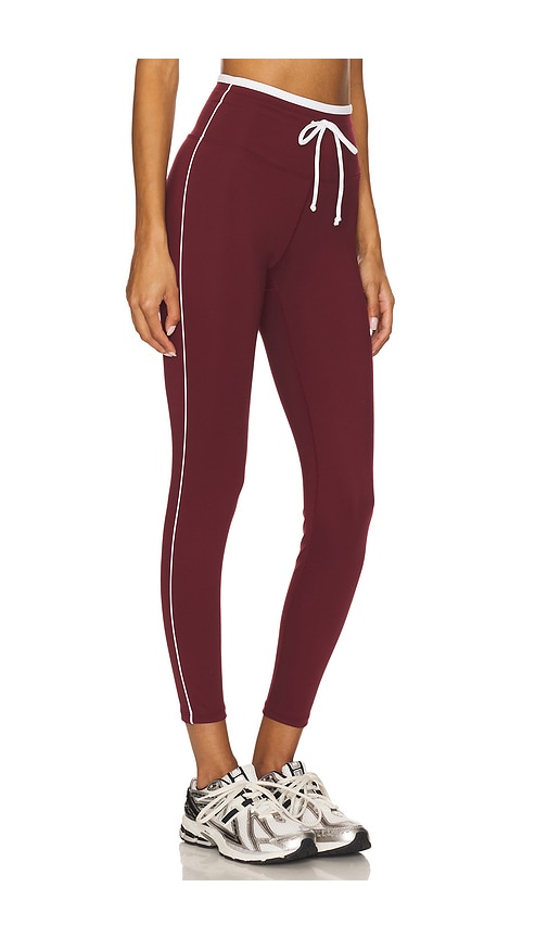 Year Of Ours Sport Sprint Legging In Burgundy