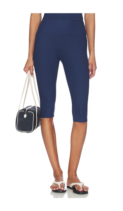 YEAR OF OURS LEGGINGS CROPPED RIBBED CAPRI en Navy Taille XS Also en S M L 103$