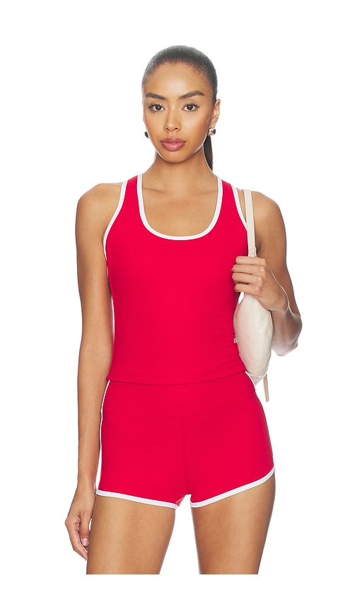 Sport Cut Out Back Tank Top