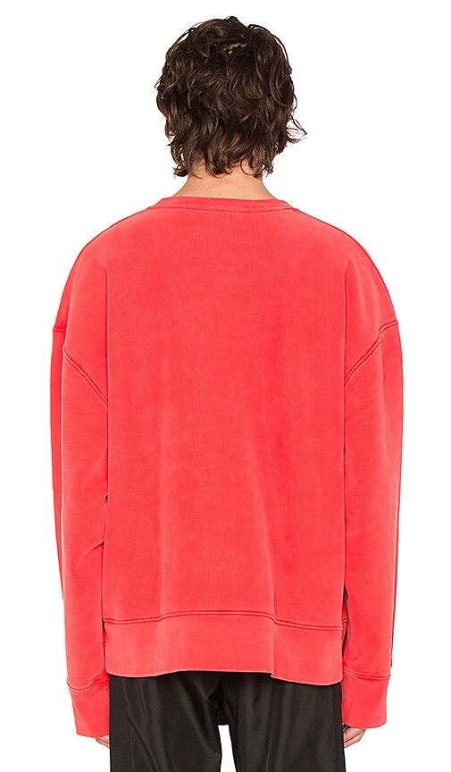 yeezy season 3 hoodie red