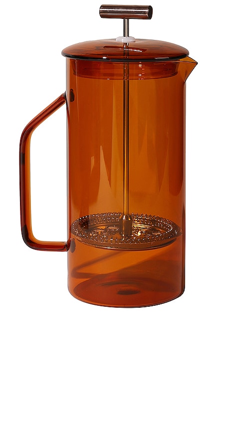 Yield Glass French Press In Brown