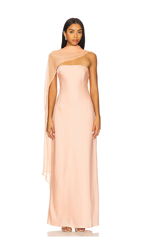 Vitoria Cape Dress in . - size M (also in S, XS) - YLLW THE LABEL - Modalova