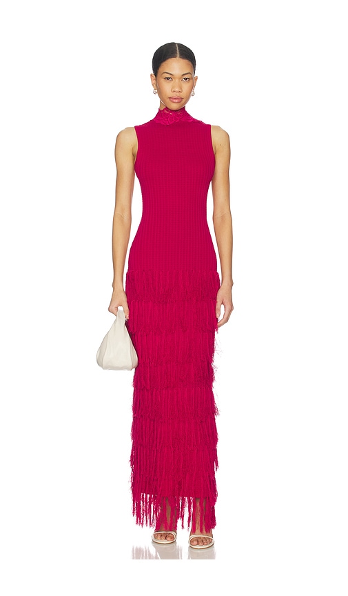 Yellow The Label Phoebe Fringe Dress