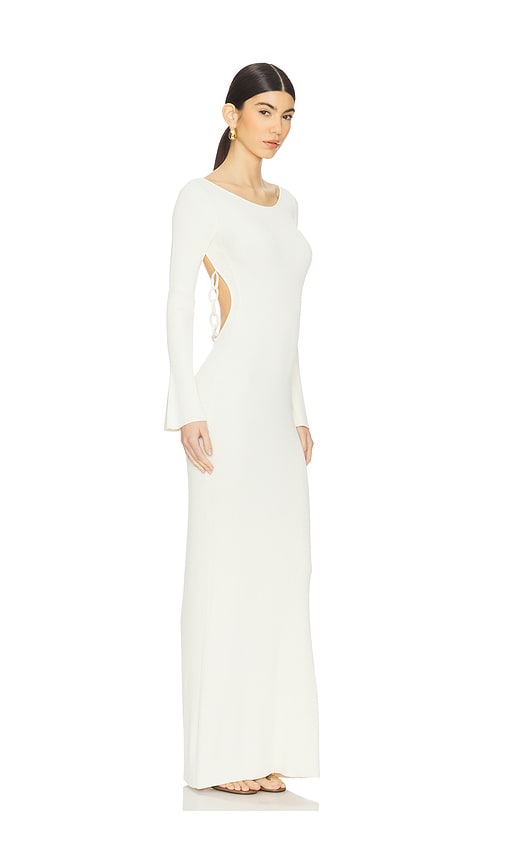  Yellow The Label Kleid Harper In Ivory. Größe M. Also In L. 