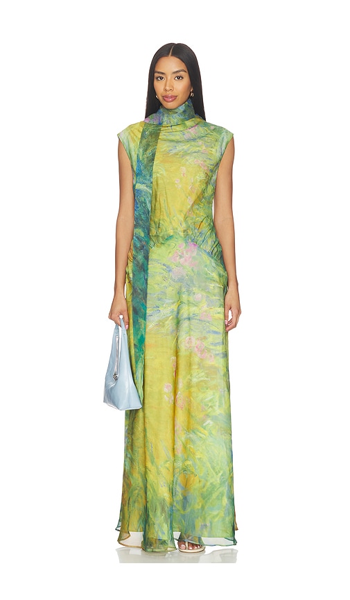 party dresses women Glitter Sleeveless Splitfront Evening Party Maxi Dress Wedding Party Dress