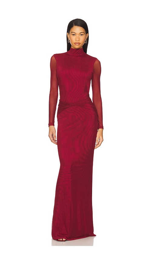YLLW THE LABEL SALOME BEADED DRESS
