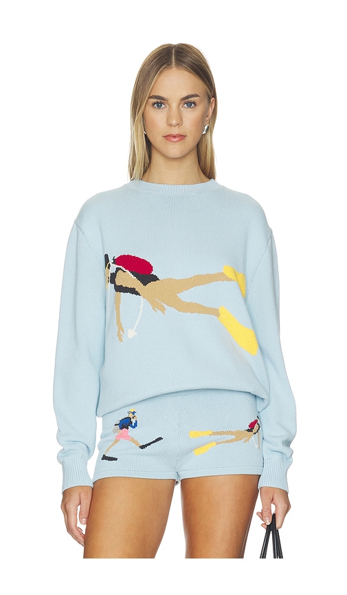 Yellow The Label Diver Knit Top
