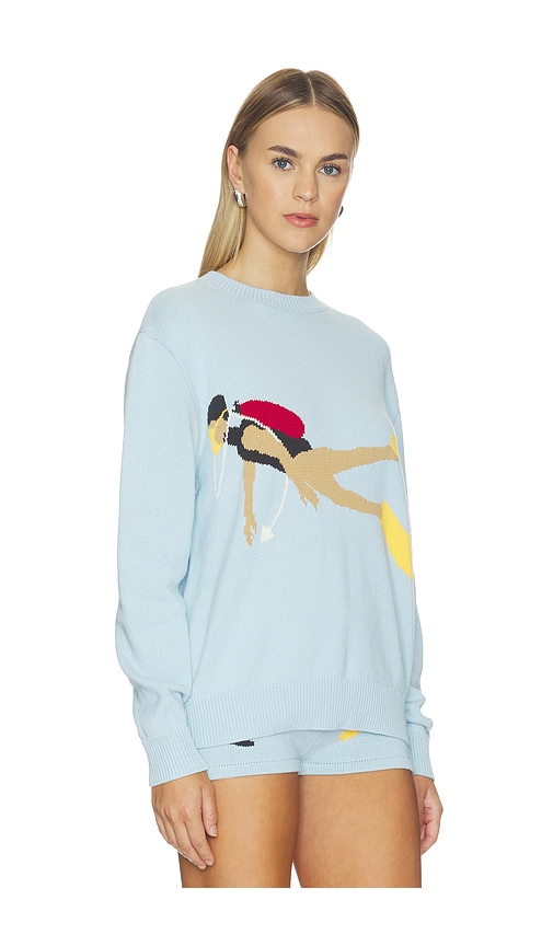 Yellow The Label Diver Knit Top | Thumbnail 2