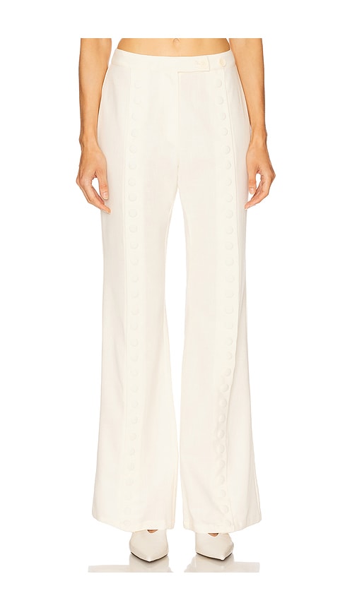 Yllw The Label Fabio Snap Trouser In White