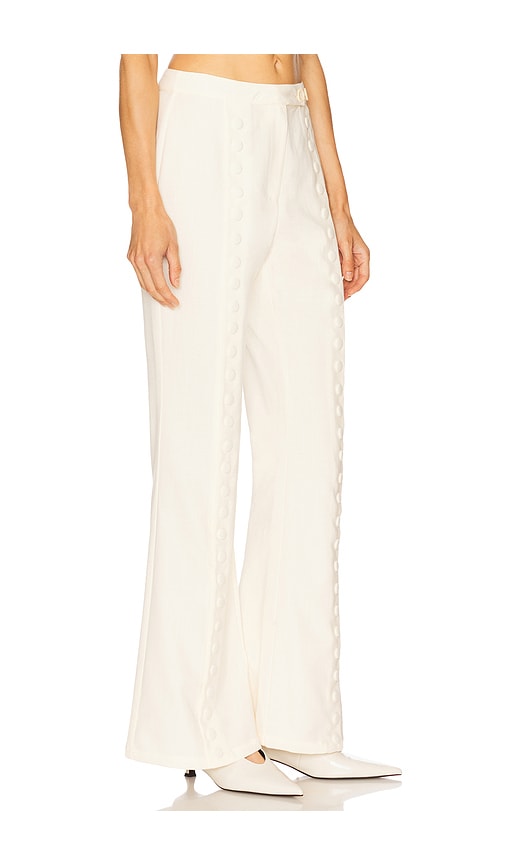 Yllw The Label Fabio Snap Trouser In White