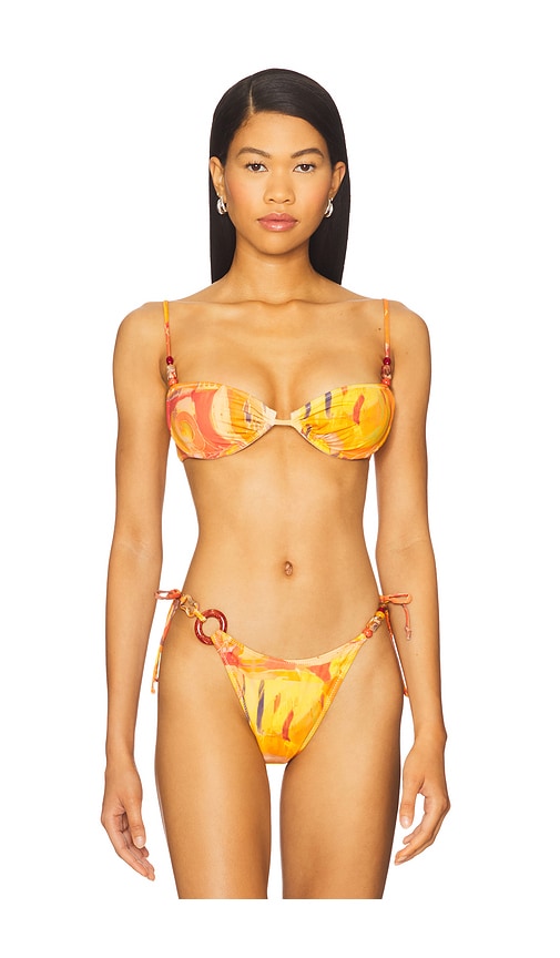Lane Bikini Top in Orange. - size S (also in L, M)