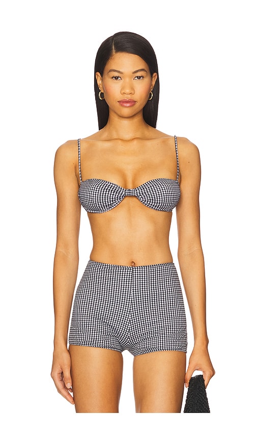 Logan Bikini Top in Black. - size L (also in M, S, XL, XS) - YLLW THE LABEL - Modalova