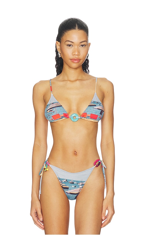 Yellow The Label x REVOLVE Sade Charm Bikini Top