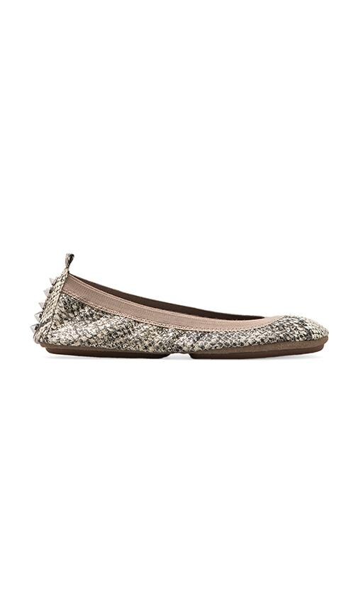 Studded Back Ballet Flat