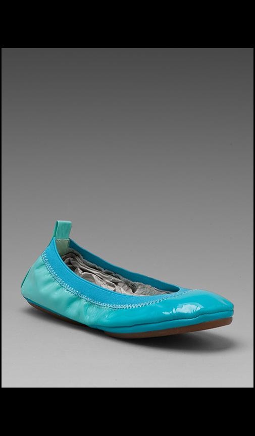 Ombre Patent Leather Flat